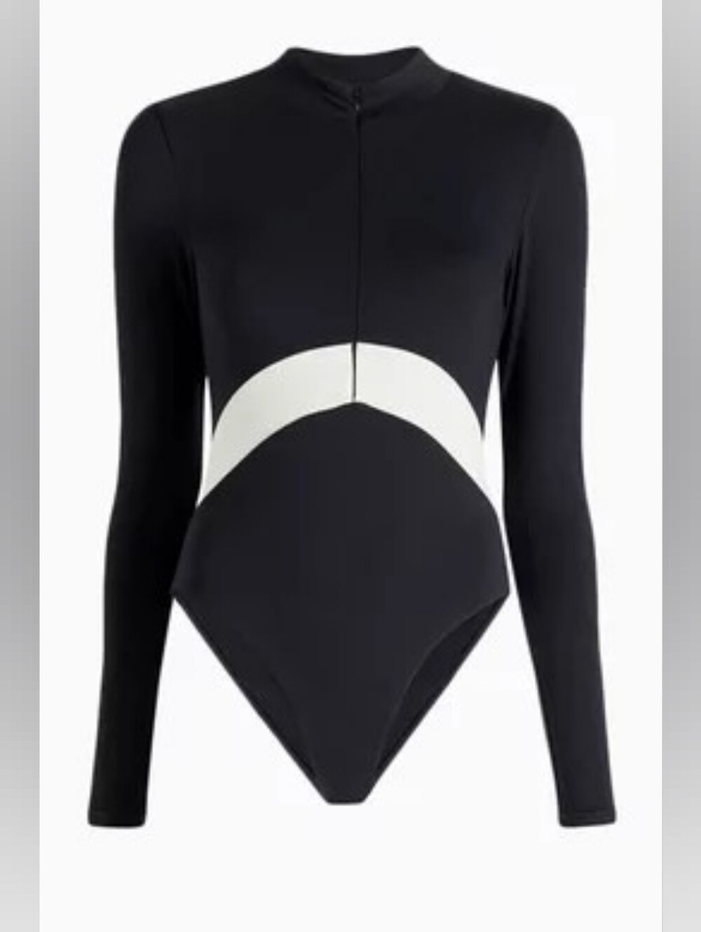 Solid & Striped x Sofia Richie Grainge The Priya Rashguard Color Blocked Lg New